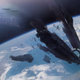 The wreckage of the Citadel/Catalyst in the aftermath.